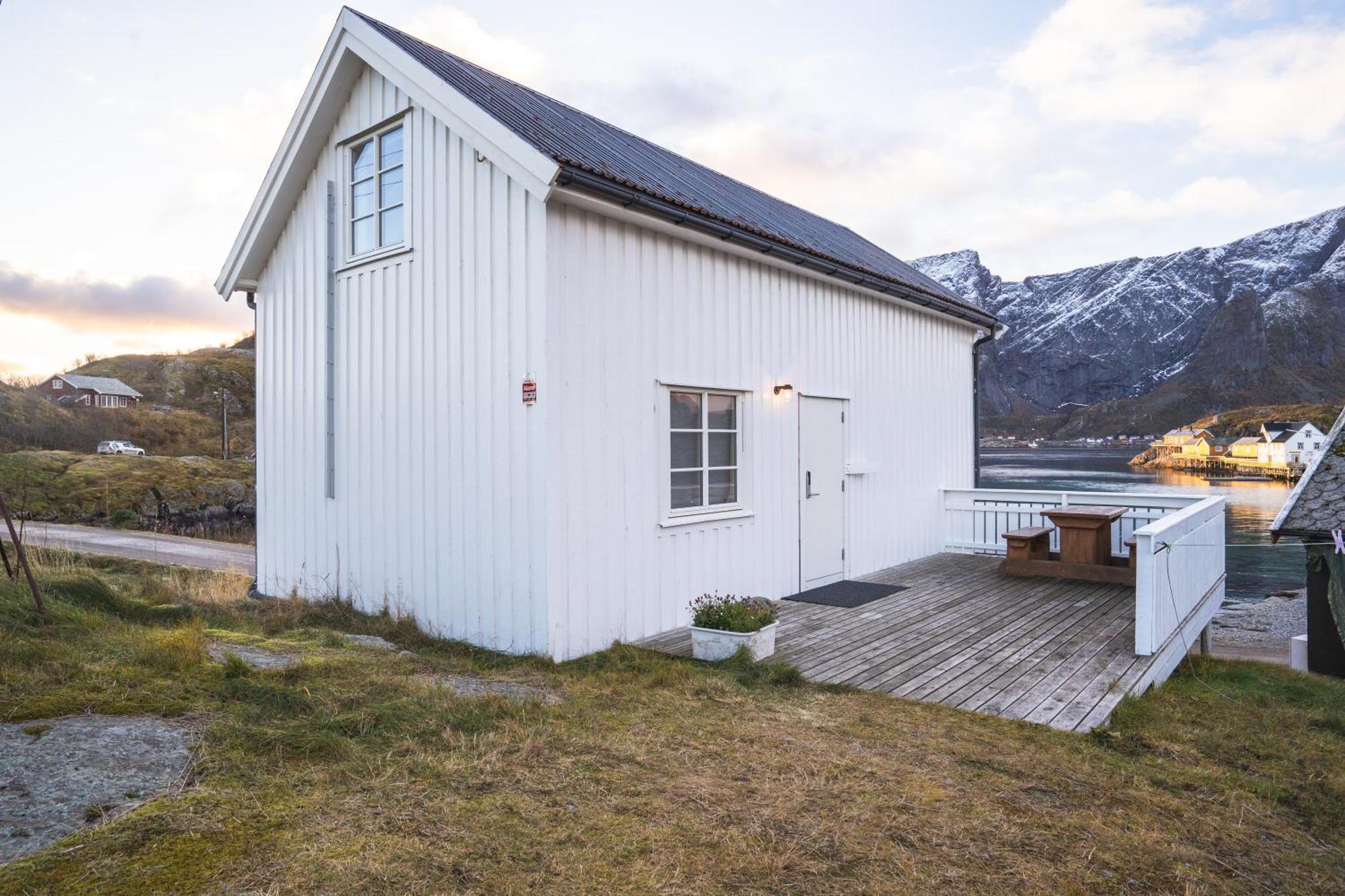Villa Little White House Reine Exterior foto