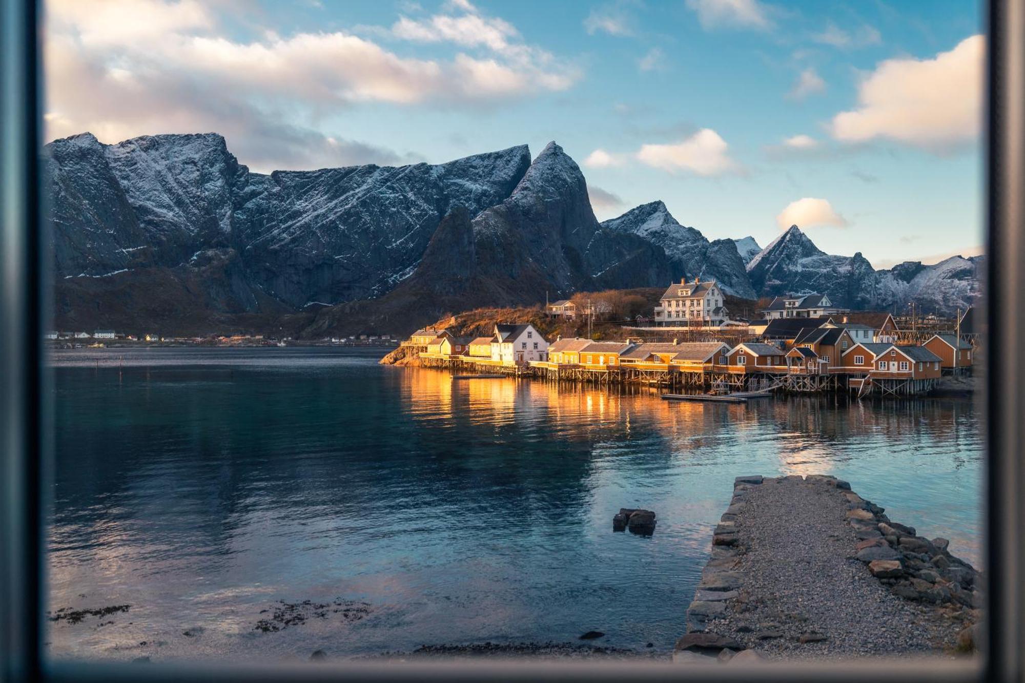 Villa Little White House Reine Exterior foto